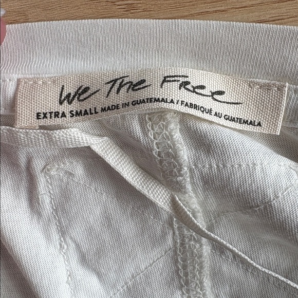 NWT FREE PEOPLE We The Free ALISSA TEE - IVORY 5140 - Picture 6 of 6